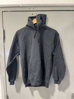 Gildan Black Pullover Hoodie with Drawstring